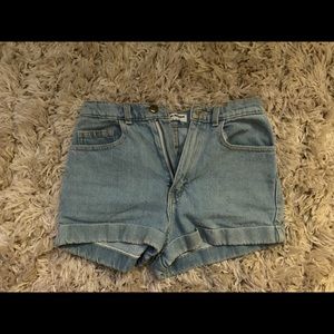 American Apparel jean shorts
